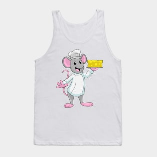 Mouse as Cook with Cheese Tank Top